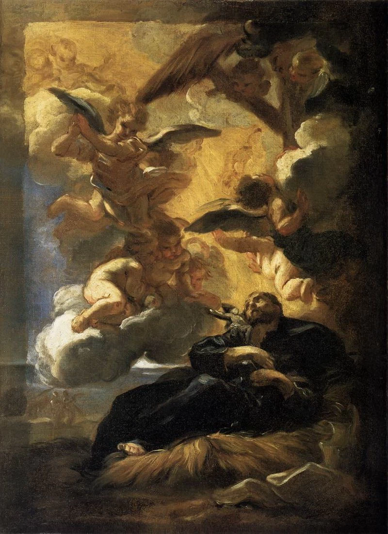 Visione di San Francesco Saverio - Pinacoteca Vaticana